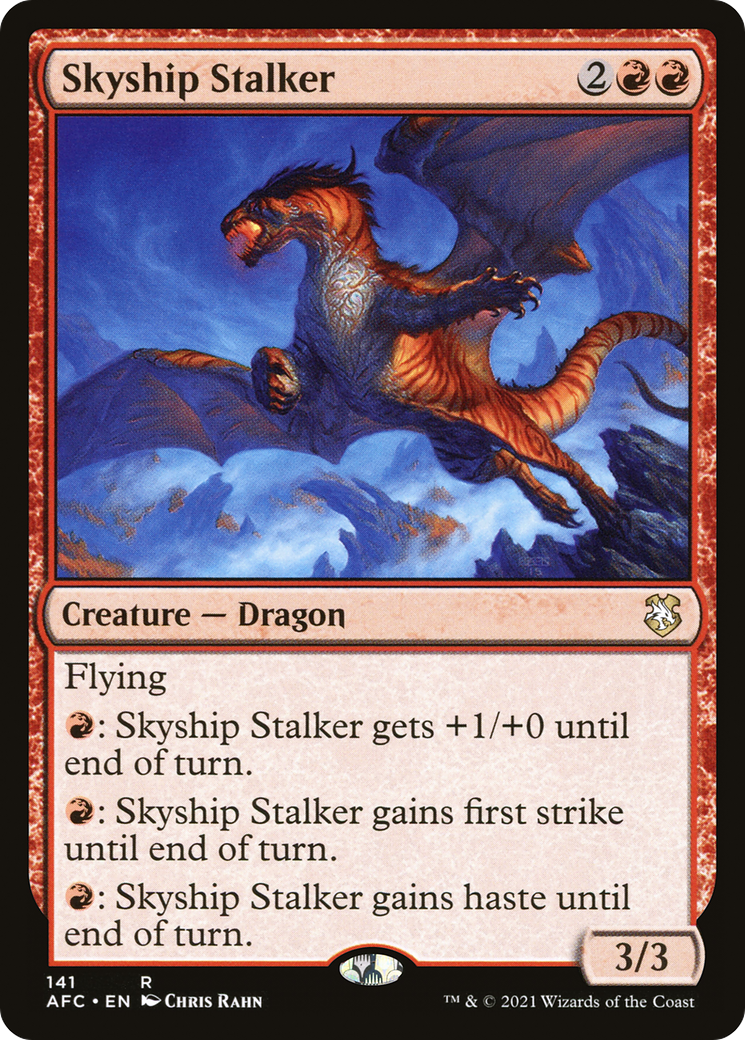 Skyship Stalker [Dungeons & Dragons: Adventures in the Forgotten Realms Commander]-1