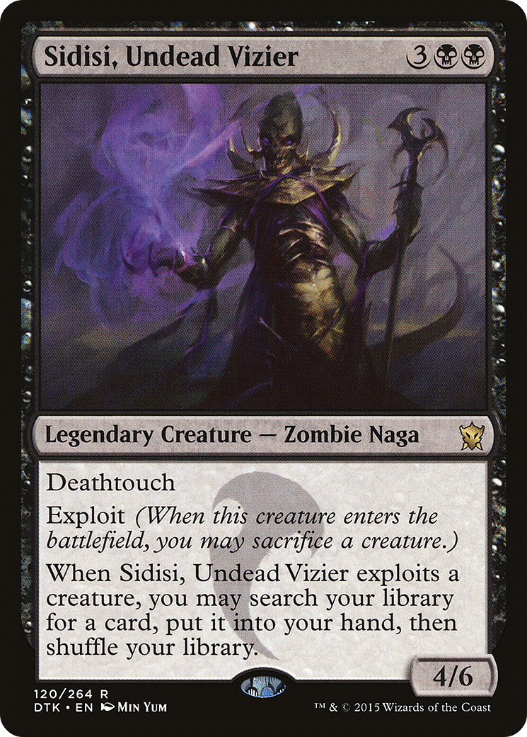 Sidisi, Undead Vizier [Dragons of Tarkir]-1