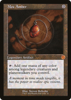 Mox Amber (Retro) [The Brothers' War Retro Artifacts]-1
