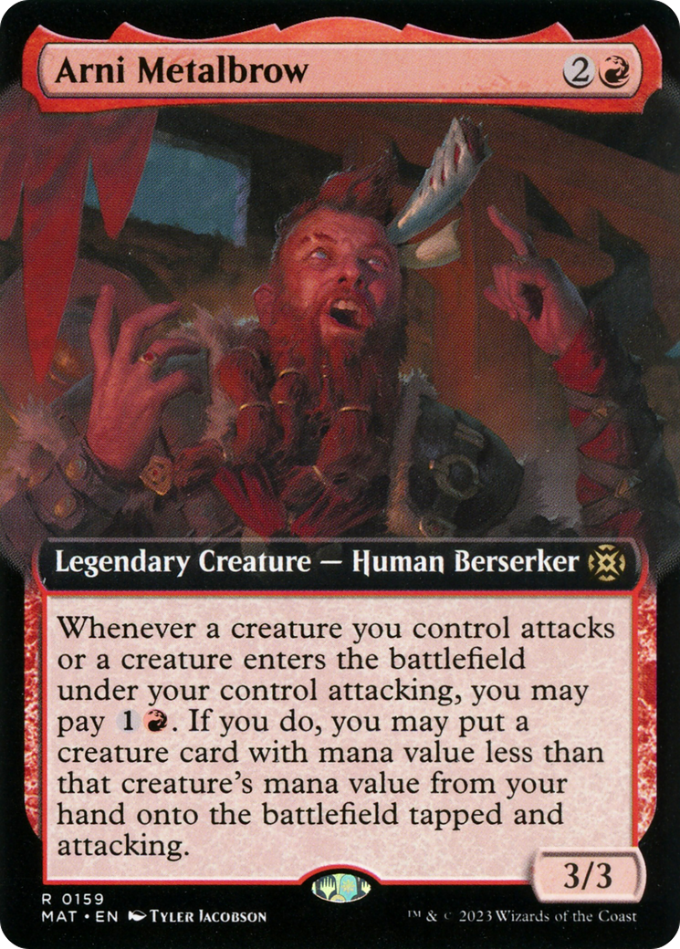 Arni Metalbrow (Extended Art) [March of the Machine: The Aftermath]-1