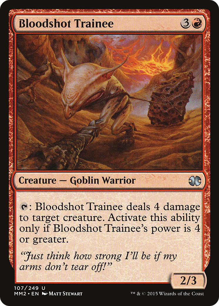 Bloodshot Trainee [Modern Masters 2015]-1