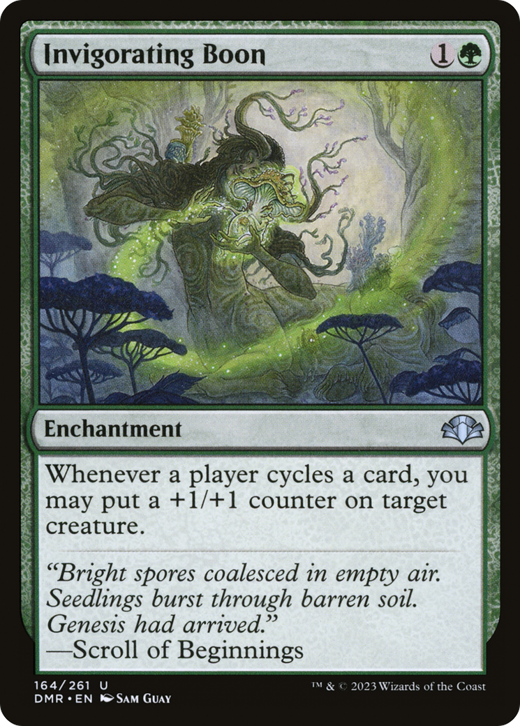 Invigorating Boon [Dominaria Remastered]-1