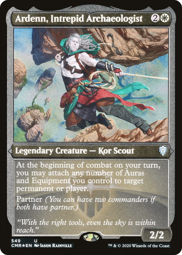 Ardenn, Intrepid Archaeologist (Etched) [Commander Legends]-1