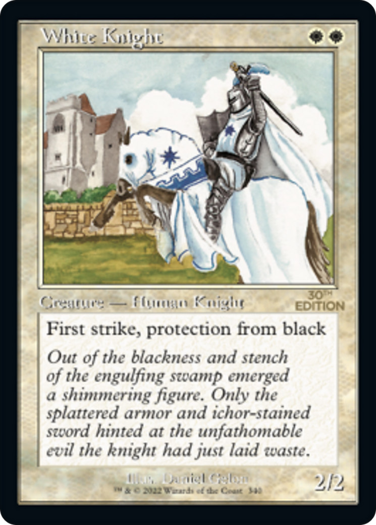 White Knight (Retro Frame) (30A-340) - 30th Anniversary Edition-1