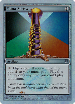 Mana Screw (Alternate Foil) [Unhinged]-1