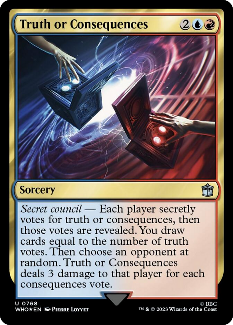 Truth or Consequences (Surge Foil) [Doctor Who]-1