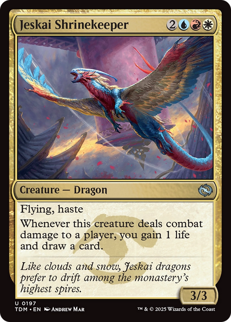 Jeskai Shrinekeeper [Tarkir: Dragonstorm]-1