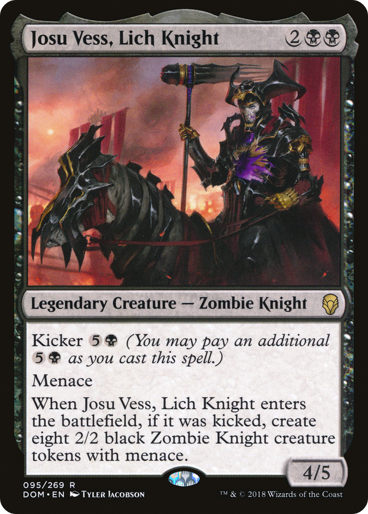 Josu Vess, Lich Knight [Dominaria]-1