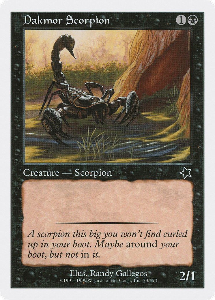 Dakmor Scorpion [Starter 1999]-1