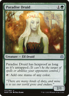 Paradise Druid [War of the Spark]-1