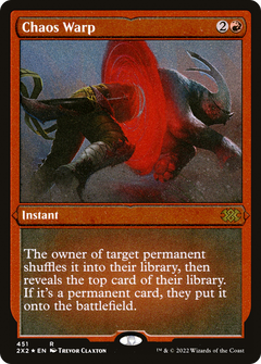 Chaos Warp (Foil Etched) [Double Masters 2022]-1
