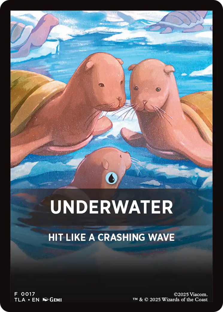 Underwater Theme Card [Avatar: The Last Airbender Tokens]-1