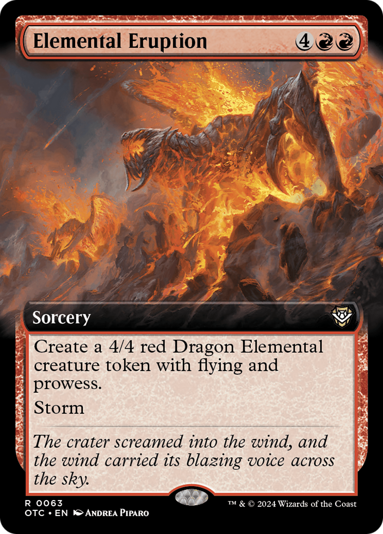 Elemental Eruption (Extended Art) [Outlaws of Thunder Junction Commander]-1