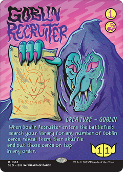 Goblin Recruiter [Secret Lair Drop Series]-1