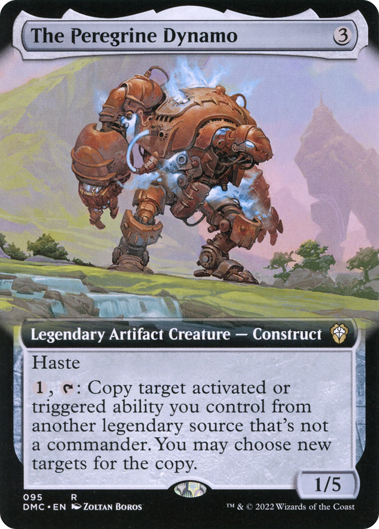 The Peregrine Dynamo (Extended Art) [Dominaria United Commander]-1