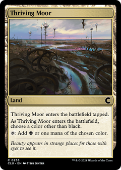 Thriving Moor [Ravnica: Clue Edition]-1