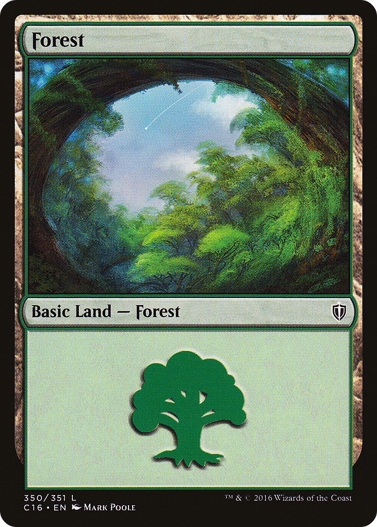 Forest (350) [Commander 2016]-1