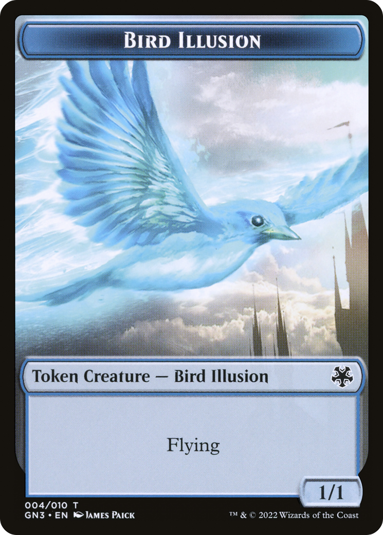 Bird Illusion (TGN3-004) - Game Night: Free-for-All Tokens Foil-1
