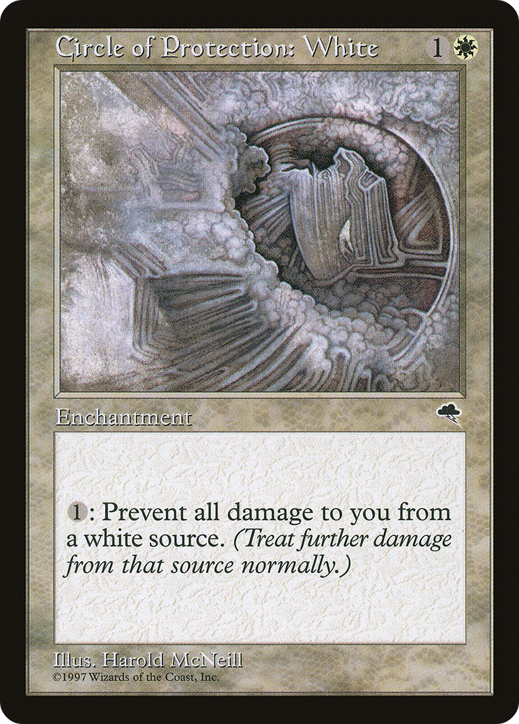 Circle of Protection: White [Tempest]-1