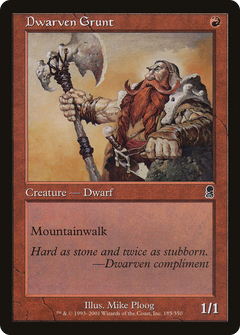 Dwarven Grunt [Odyssey]-1