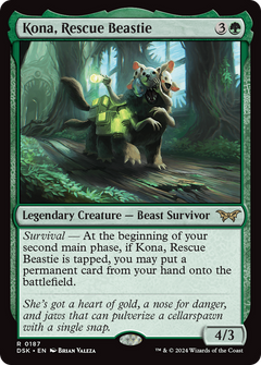 Kona, Rescue Beastie (0187) [Duskmourn: House of Horror]-1