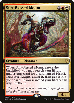 Sun-Blessed Mount [Ixalan]-1