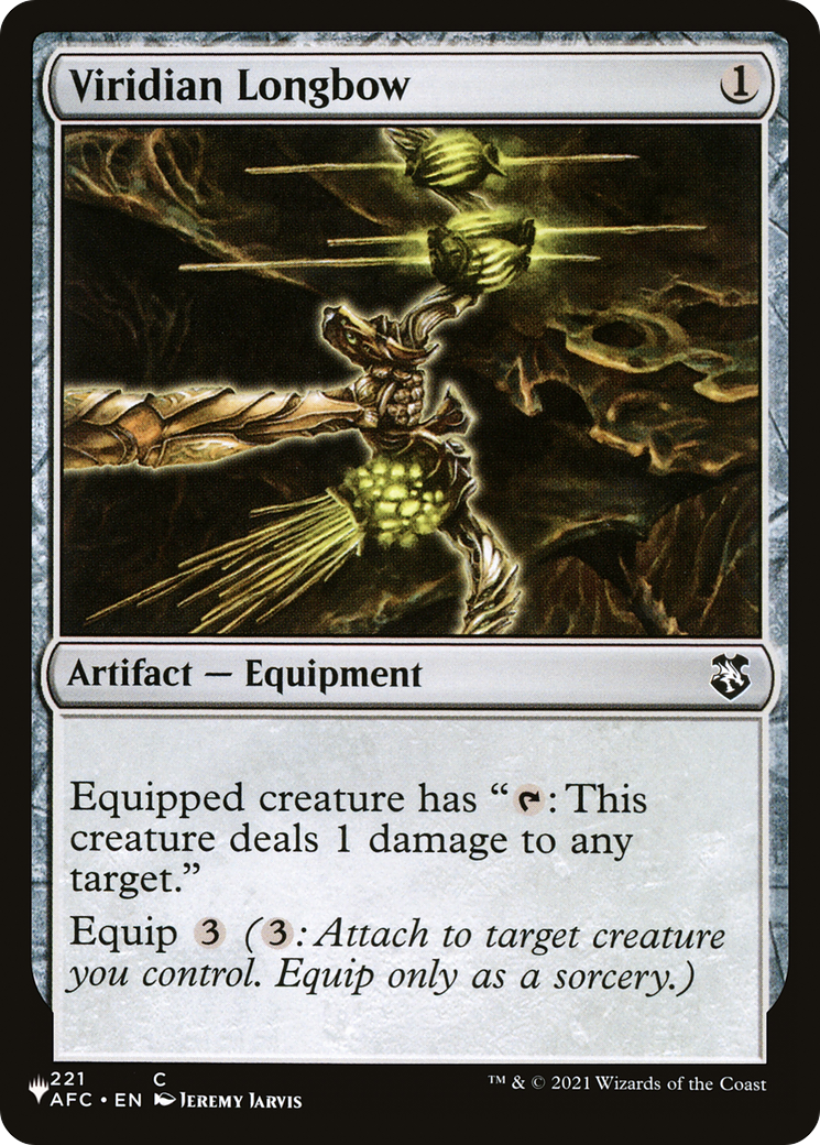 Viridian Longbow (LIST-221/062) - The List-1