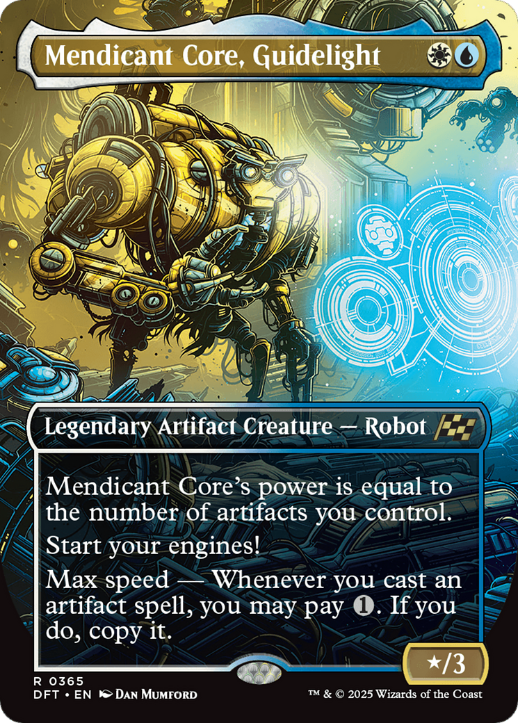 Mendicant Core, Guidelight (Borderless) [Aetherdrift]-1