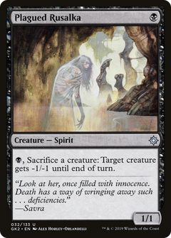 Plagued Rusalka [Ravnica Allegiance Guild Kit]-1