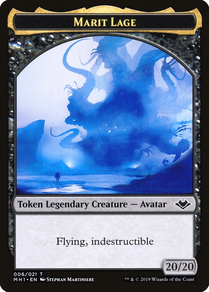 Soldier (004) // Marit Lage (006) Double-Sided Token [Modern Horizons Tokens]-2