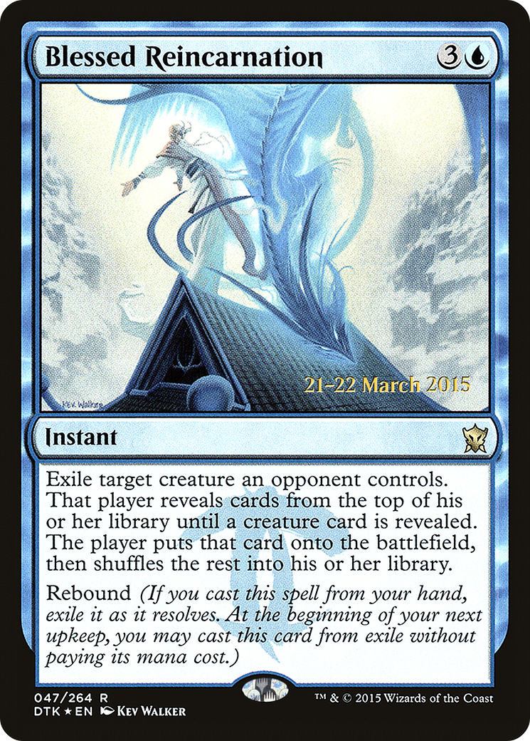 Blessed Reincarnation [Dragons of Tarkir Prerelease Promos]-1