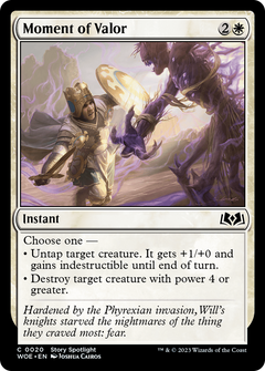 Moment of Valor [Wilds of Eldraine]-1