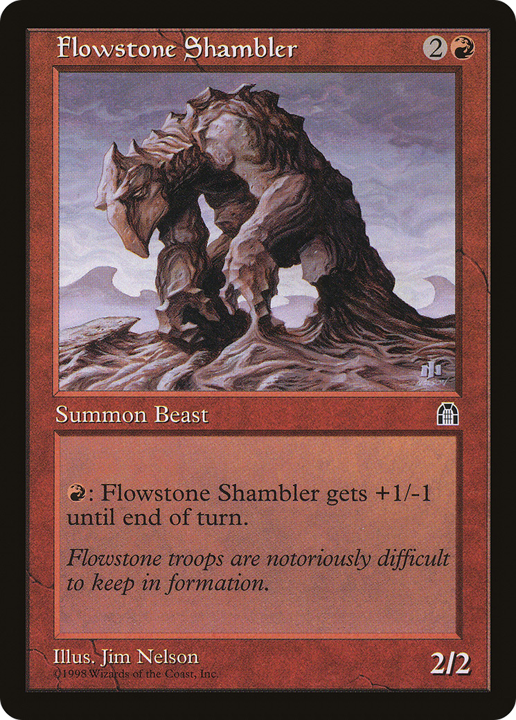 Flowstone Shambler [Stronghold]-1