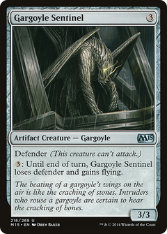 Gargoyle Sentinel [Magic 2015]-1