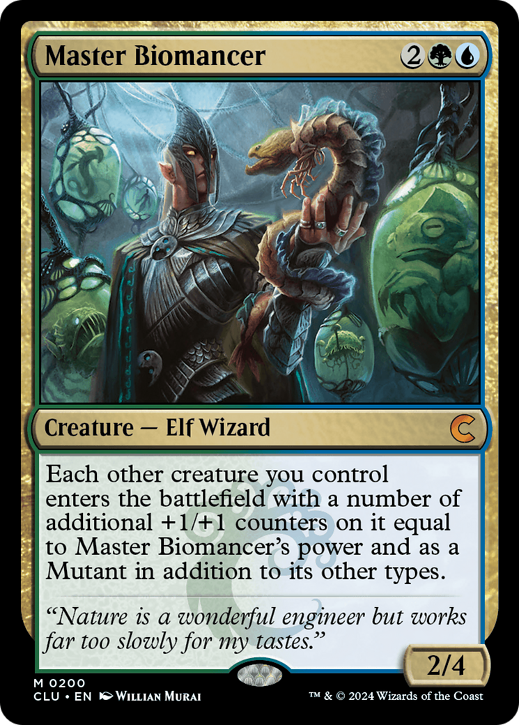 Master Biomancer [Ravnica: Clue Edition]-1