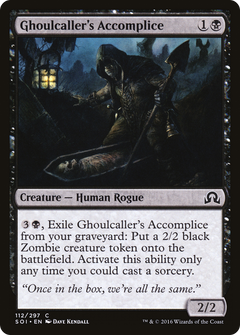 Ghoulcaller's Accomplice [Shadows over Innistrad]-1