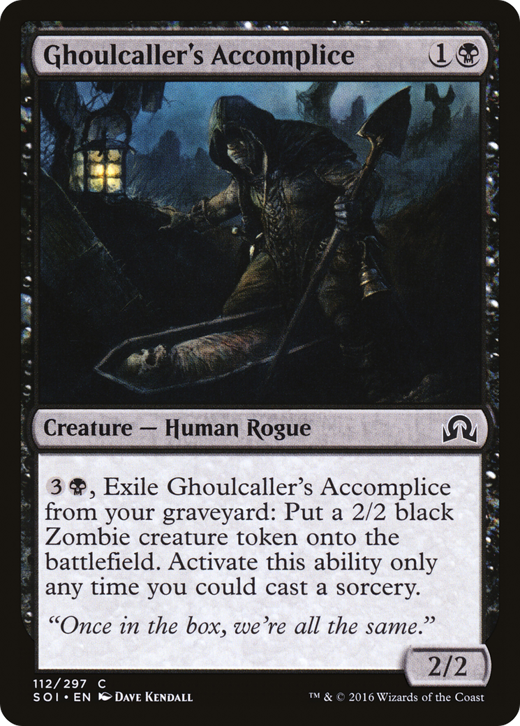 Ghoulcaller's Accomplice [Shadows over Innistrad]-1