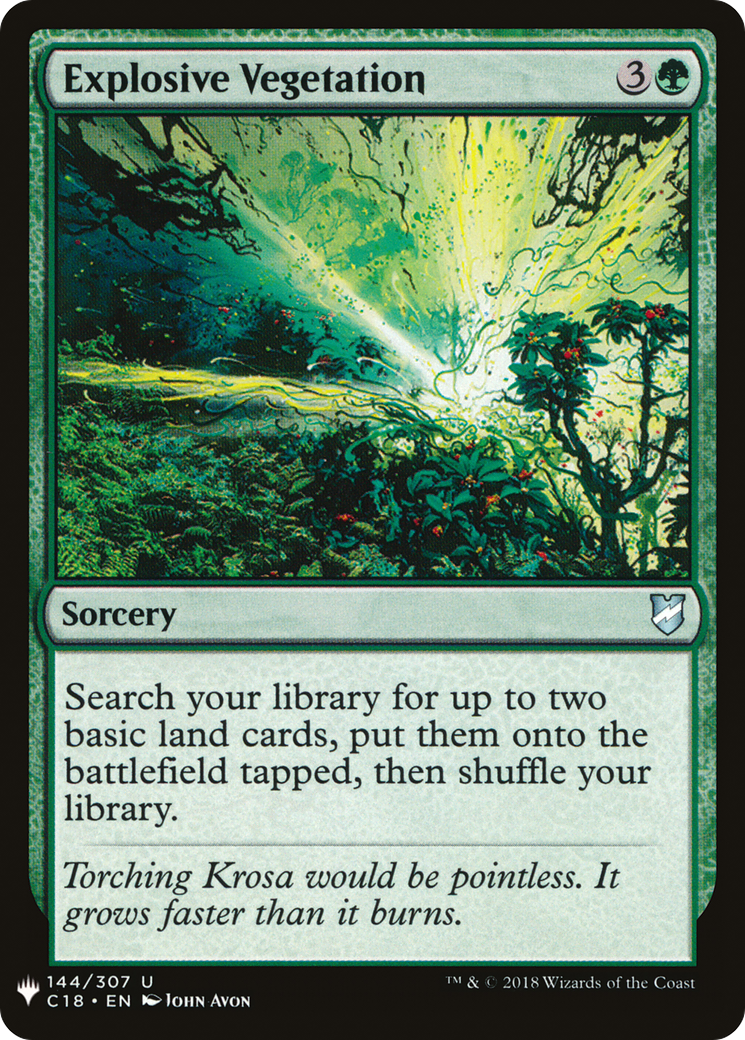 Explosive Vegetation [Mystery Booster]-1