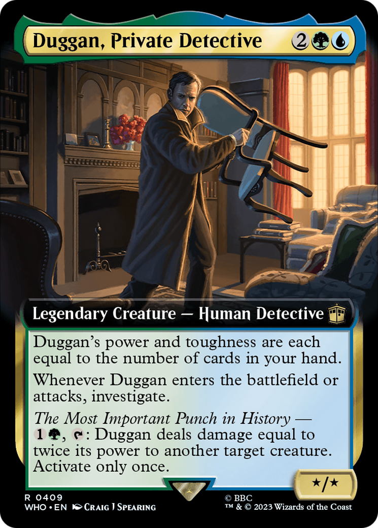Duggan, Private Detective (Extended Art) [Doctor Who]-1