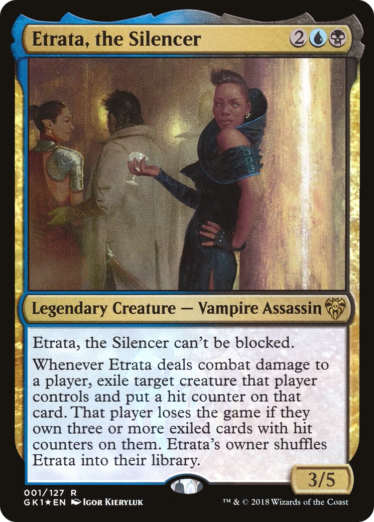 Etrata, the Silencer [Guilds of Ravnica Guild Kit]-1