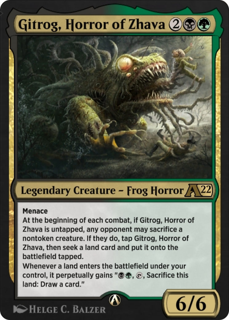 Gitrog, Horror of Zhava (Y22-058) - Alchemy: Innistrad-1