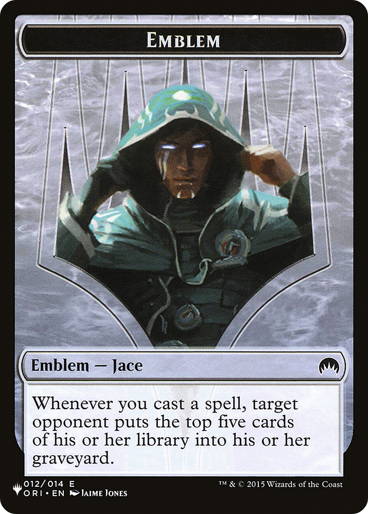 Jace, Telepath Unbound Emblem (PLST-TORI-12) - The List-1