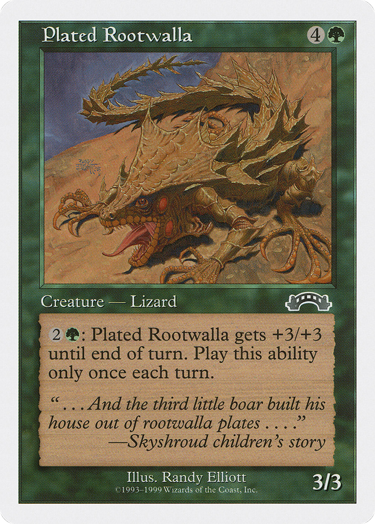 Plated Rootwalla [Battle Royale]-1
