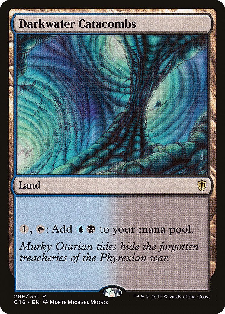 Darkwater Catacombs [Commander 2016]-1