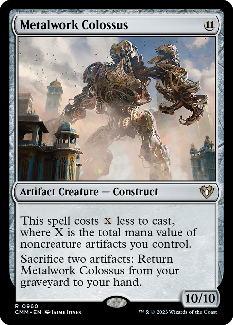 Metalwork Colossus [Commander Masters]-1