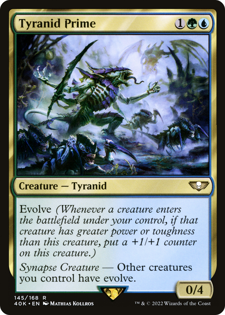 Tyranid Prime (40K-145) - Warhammer 40,000 Commander-1