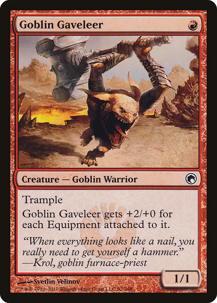 Goblin Gaveleer [Scars of Mirrodin]-1