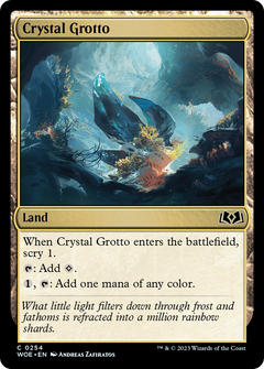Crystal Grotto [Wilds of Eldraine]-1