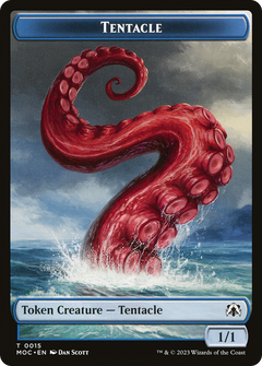 Tentacle (TMOC-015) - March of the Machine Commander Tokens-1
