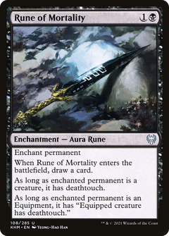 Rune of Mortality [Kaldheim]-1